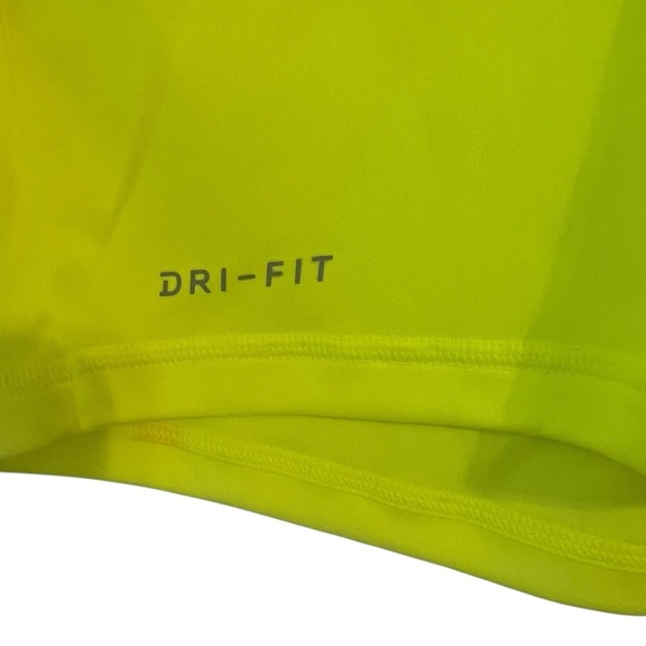 Nike Swim Yellow and Black Drifit  shirt spf 40 NWT - Picture 3 of 6